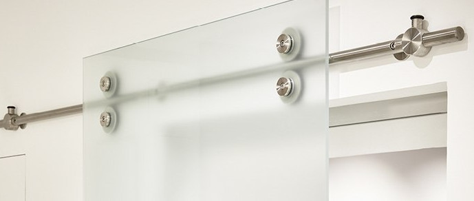 Glasschiebetür